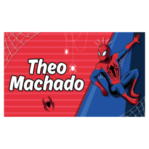 Kit G etiqueta escolar homem aranha